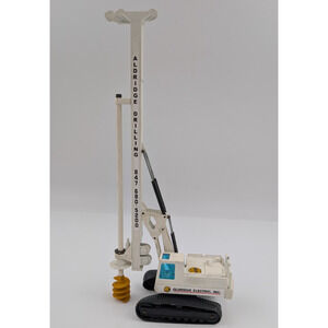 NZG 358 Drilling Rig White Die Cast 1/50 Aldridge Drilling 50th Anniversary RARE